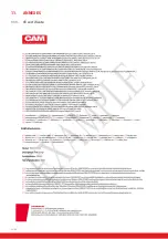 Preview for 32 page of cam HF-T Series Operating Manual