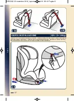 Preview for 8 page of cam REGOLO ISOFIX Instructions For Use Manual