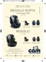 Preview for 96 page of cam REGOLO ISOFIX Instructions For Use Manual