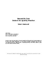 cam SenseLife User Manual предпросмотр