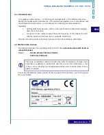 Preview for 5 page of cam SX50 Installation Operating And Maintenance Istructions