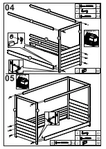 Preview for 7 page of Cama Casinha GARDEN TWIN BED Manual