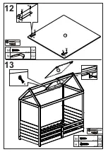 Preview for 12 page of Cama Casinha GARDEN TWIN BED Manual