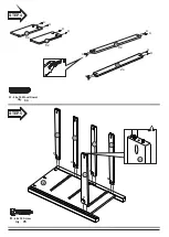 Preview for 4 page of Camaflexi Baja 6 Drawer Shabby White Dresser Assembly Instructions Manual