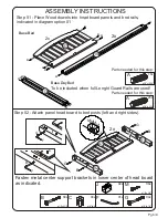 Preview for 6 page of Camaflexi C111 NT Assembly Instructions Manual