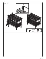 Preview for 11 page of Camaflexi CAMAFLEXI TALL BUNK BED TWIN Installation Manual