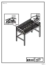 Предварительный просмотр 9 страницы Camaflexi Concord Full Size Hight Loft Bed Assembly Instructions Manual