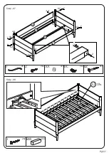 Preview for 5 page of Camaflexi Mid Century Modern DayBed-Twin Size Assembly Manual