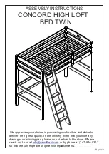 Camaflexi T1402 Assembly Instructions Manual preview