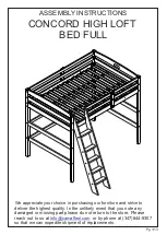 Preview for 1 page of Camaflexi T1402F Assembly Instructions Manual