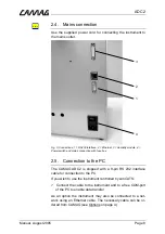 Предварительный просмотр 8 страницы CAMAG ADC 2 Manual