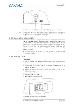 Предварительный просмотр 18 страницы CAMAG LINOMAT 5 Instruction Manual