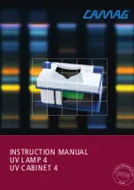 Предварительный просмотр 1 страницы CAMAG UV LAMP 4 Instruction Manual