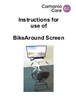 Camanio Care BikeAround Screen Instructions For Use Manual preview