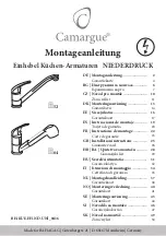 Camargue Aragon Installation Instructions Manual preview