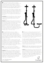 Preview for 2 page of Camargue NORDEN ROUND Instruction Manual