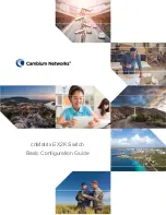 Cambium Networks cnMatrix EX2K Basic Configuration Manual preview