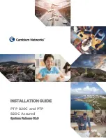Cambium Networks PTP 820C Installation Manual preview