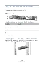 Preview for 24 page of Cambium Networks PTP 820F Installation Manual