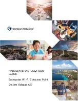 Preview for 1 page of Cambium Networks XE5-8 Hardware Installation Manual