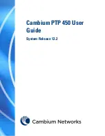 Preview for 1 page of Cambium PTP 450 series User Manual