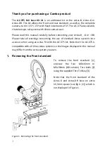 Preview for 2 page of Cambo AC-375 Instruction Manual