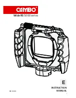 Cambo Wide RS 5000 series Instruction Manual preview