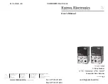 CAMBOARD Extron Electonics YCV 100 User Manual preview