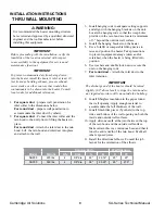 Preview for 10 page of Cambridge Air Solutions Blow-Thru SA Series Technical Manual