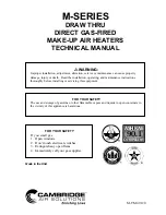 Cambridge Air Solutions M Series Technical Manual preview