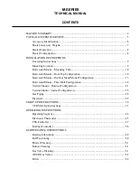 Preview for 3 page of Cambridge Air Solutions M Series Technical Manual