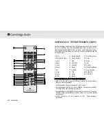 Preview for 180 page of Cambridge Audio 80 Series Owner'S Manual