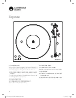 Preview for 8 page of Cambridge Audio ALVA TT User Manual