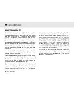 Preview for 12 page of Cambridge Audio Azur 340T User Manual