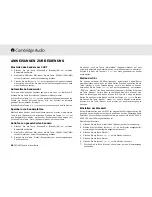 Preview for 18 page of Cambridge Audio Azur 340T User Manual