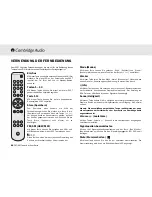 Preview for 20 page of Cambridge Audio Azur 340T User Manual