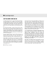 Preview for 22 page of Cambridge Audio Azur 340T User Manual