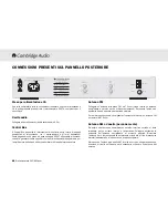 Preview for 46 page of Cambridge Audio Azur 340T User Manual