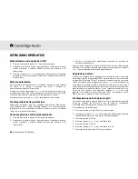 Preview for 48 page of Cambridge Audio Azur 340T User Manual