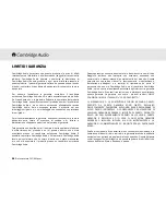 Preview for 52 page of Cambridge Audio Azur 340T User Manual