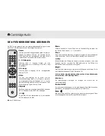 Preview for 60 page of Cambridge Audio Azur 340T User Manual