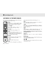 Preview for 70 page of Cambridge Audio Azur 340T User Manual