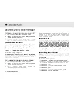 Preview for 78 page of Cambridge Audio Azur 340T User Manual