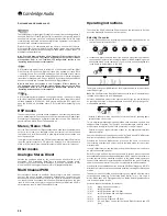 Preview for 16 page of Cambridge Audio Azur 351R User Manual