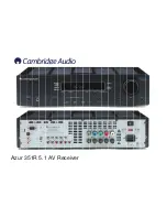 Предварительный просмотр 28 страницы Cambridge Audio Azur 351R User Manual