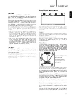 Предварительный просмотр 15 страницы Cambridge Audio azur 540D V2 User Manual