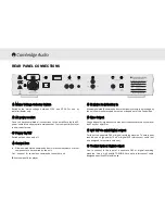 Предварительный просмотр 6 страницы Cambridge Audio azur 640C V2.0 User Manual