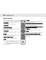 Предварительный просмотр 8 страницы Cambridge Audio azur 640C V2.0 User Manual