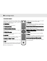 Предварительный просмотр 36 страницы Cambridge Audio azur 640C V2.0 User Manual