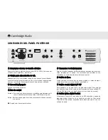 Предварительный просмотр 48 страницы Cambridge Audio azur 640C V2.0 User Manual